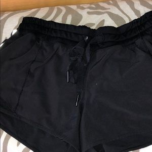 Black lululemon shorts